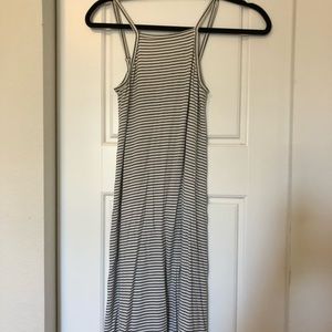 Spaghetti strap T-shirt dress